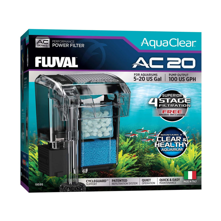 AquaClear 70 hang-on-back power filter for aquariums up to 265 litres