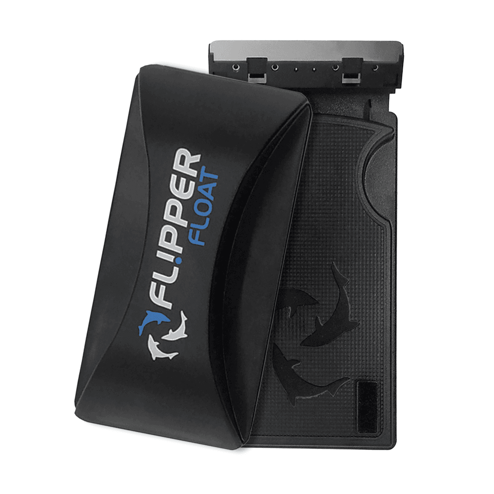 Flipper Standard 2-in-1 magnetic aquarium algae scrubber and scraper with steel blade