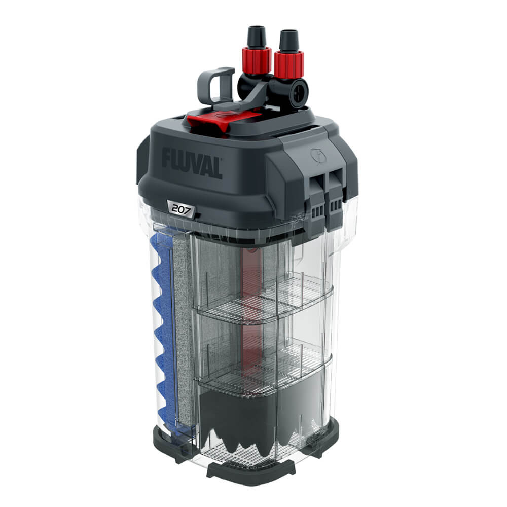 Fluval 207 external canister filter for aquariums up to 220 litres