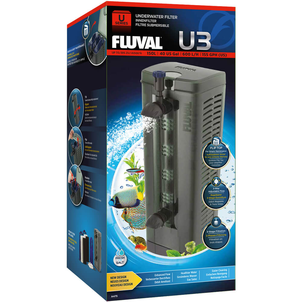 Fluval U3 internal underwater aquarium filter