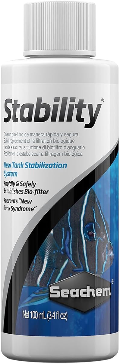 Seachem Stability 100 mL bottled nitrifying bacteria for aquariums