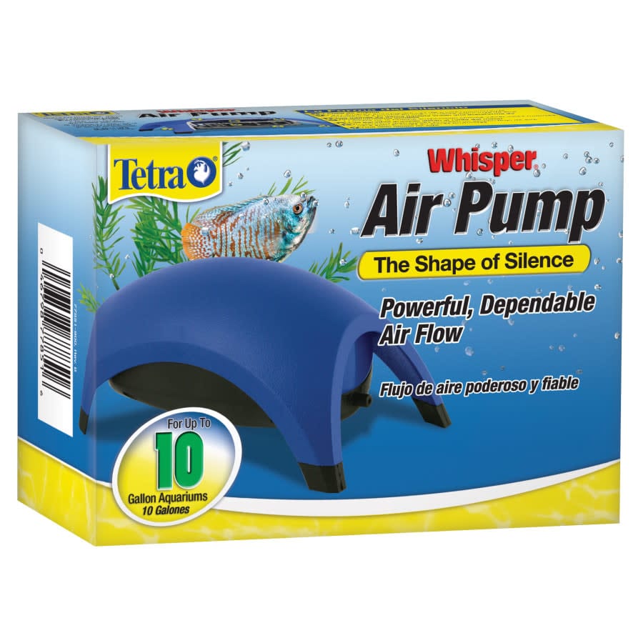 Tetra Whisper 10 nano aquarium air pump for tanks up to 10 gallons
